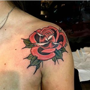 Tattoo by Yan #rose #rosa #flower 