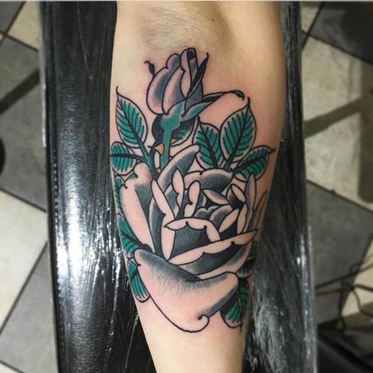 Tattoo uploaded by Chicago Tattooing & Piercing Company • Walkin roses