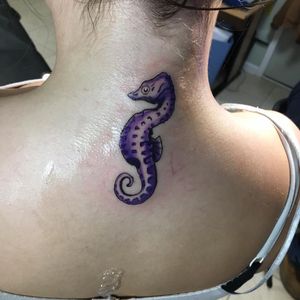 Cute little sea horse action done by our new artist Christopher Lee. #seahorse #cute #winkydinkink #christopherlee