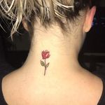 By Apollo #rose #cute #flower #simple #subqtattoo