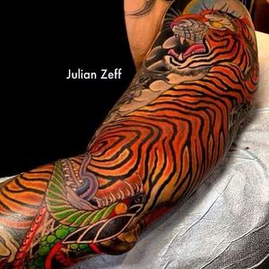 #julianzeff #tiger #japanese #traditional