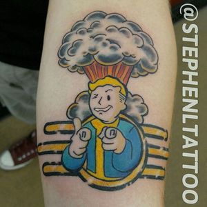 #vaultboy #tattoo by stephenltattoo 
