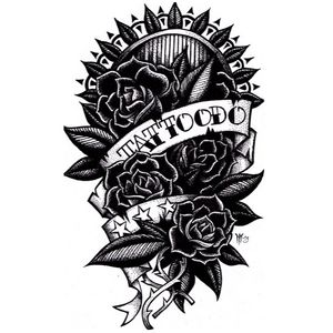 #Tattoodo #Rose #Star #Drawing #Custom #Design by #Ilari