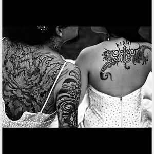 #wedding #couple #tattooedcouple #tattooedparents #tattooedbride #love