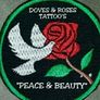 Doves & Roses Tattoos "Peace & Beauty"