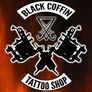 Coffin tattoo shop