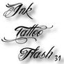INK Tattoo FLASH 31