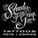 Shades of Grey: Tattoos, Toys, Comics, Art Gallery