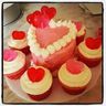 Tattooed Heart Cakes & cupcakes