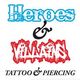 Heroes & Villains Tattoo & Piercing