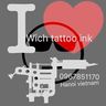 Witch tattoo ink