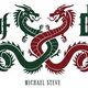 Tattoo Fusion of Dragons