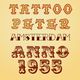Tattoo Peter Amsterdam Since 1955