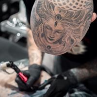 Super fun lion/mandala piece from the other day!