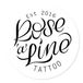 Rose'a'Line Tattoo - Sabrina