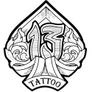 13 spades tattoo