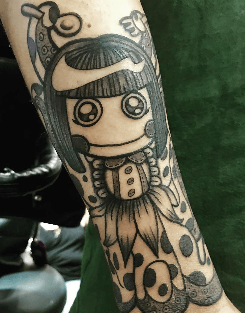 bun bun  Voodoo doll tattoo, Doll tattoo, Doll drawing