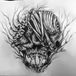Melanic Wolf  Tattoo