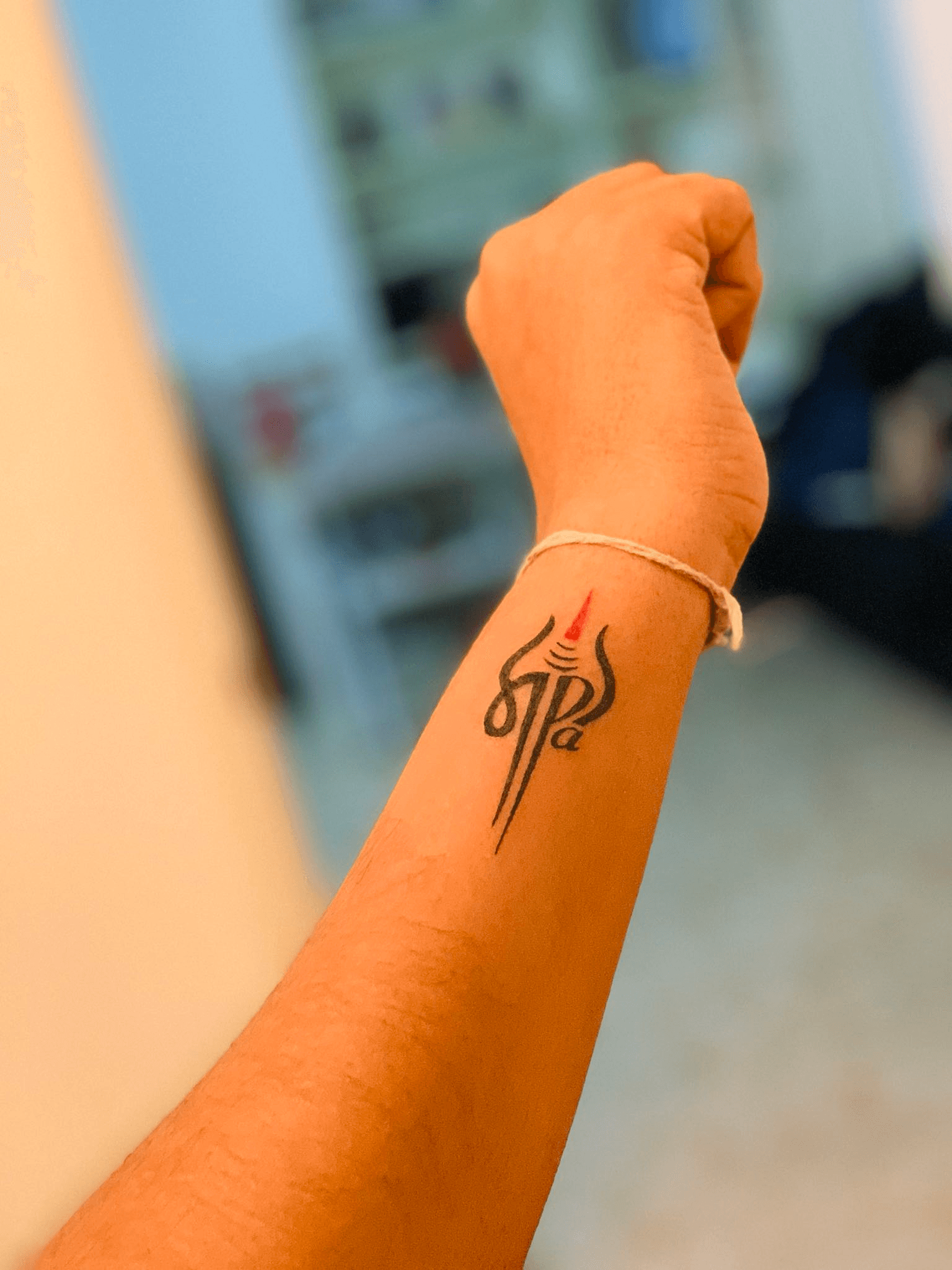 Lord Ganesha Tattoo abstract  Trishul tattoo designs Abstract tattoo Ganesha  tattoo
