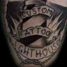 Custom Tattoo Lighthouse