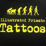 Illustrated Primate Tattoos & Body Piercing