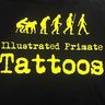 Illustrated Primate Tattoos & Body Piercing