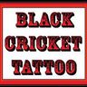 Black Cricket Tattoo