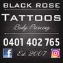 Black Rose Tattoos Ballina