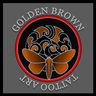 Golden Brown Tattoo Art
