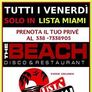 The Beach Club Milano - Lista Miami