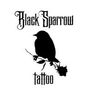 Black Sparrow tattoo