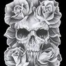 Four Roses by Tattoo Vieja Escuela