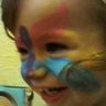 Toadstool Face Painting