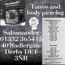 Salamander Derby - Tattoo & Body Piercing