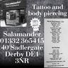 Salamander Derby - Tattoo & Body Piercing