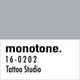 Monotone. tattoo official