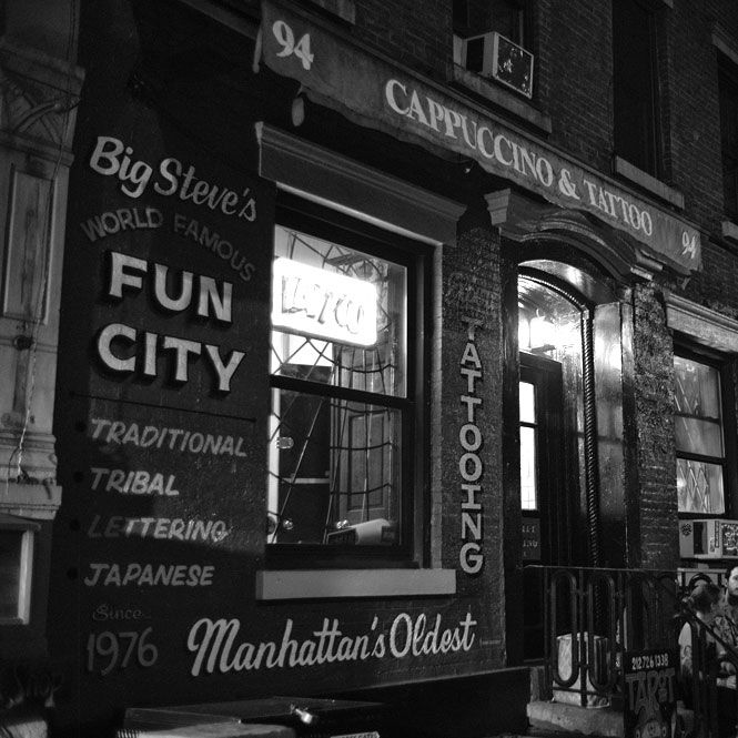 Fun City Tattoo  Attractions in East Village New York