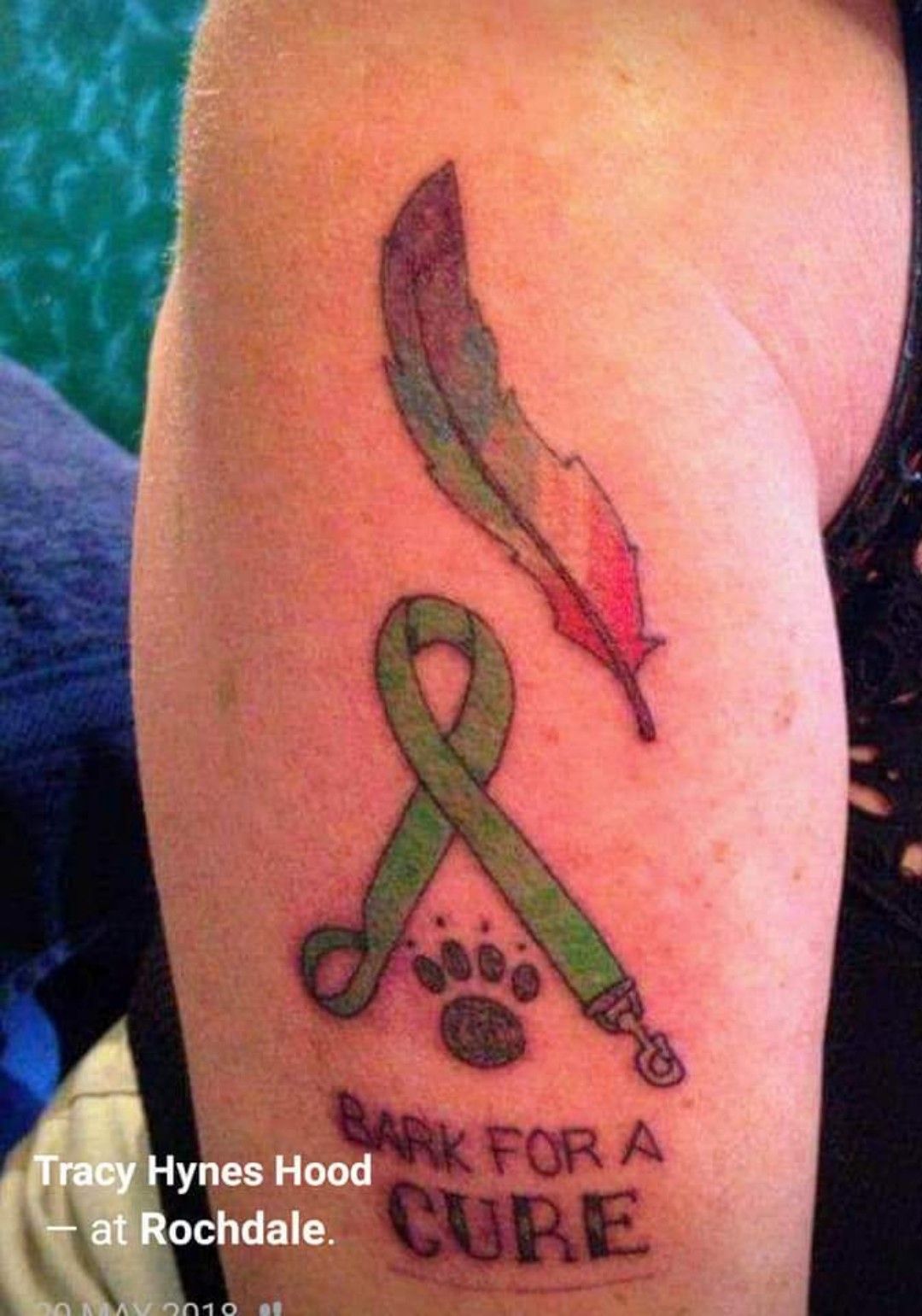 Tattoo uploaded by living dead girl • In memory of my fur baby who died of  cainine cancer • Tattoodo