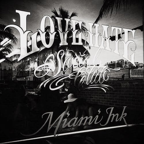 Miami Ink Love Hate Tattoos • Tattoo Studio Book Now • Tattoodo