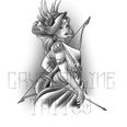 crystalline tattoo