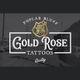 Gold Rose Tattoo