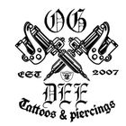 OG DEE tattoos and piercings