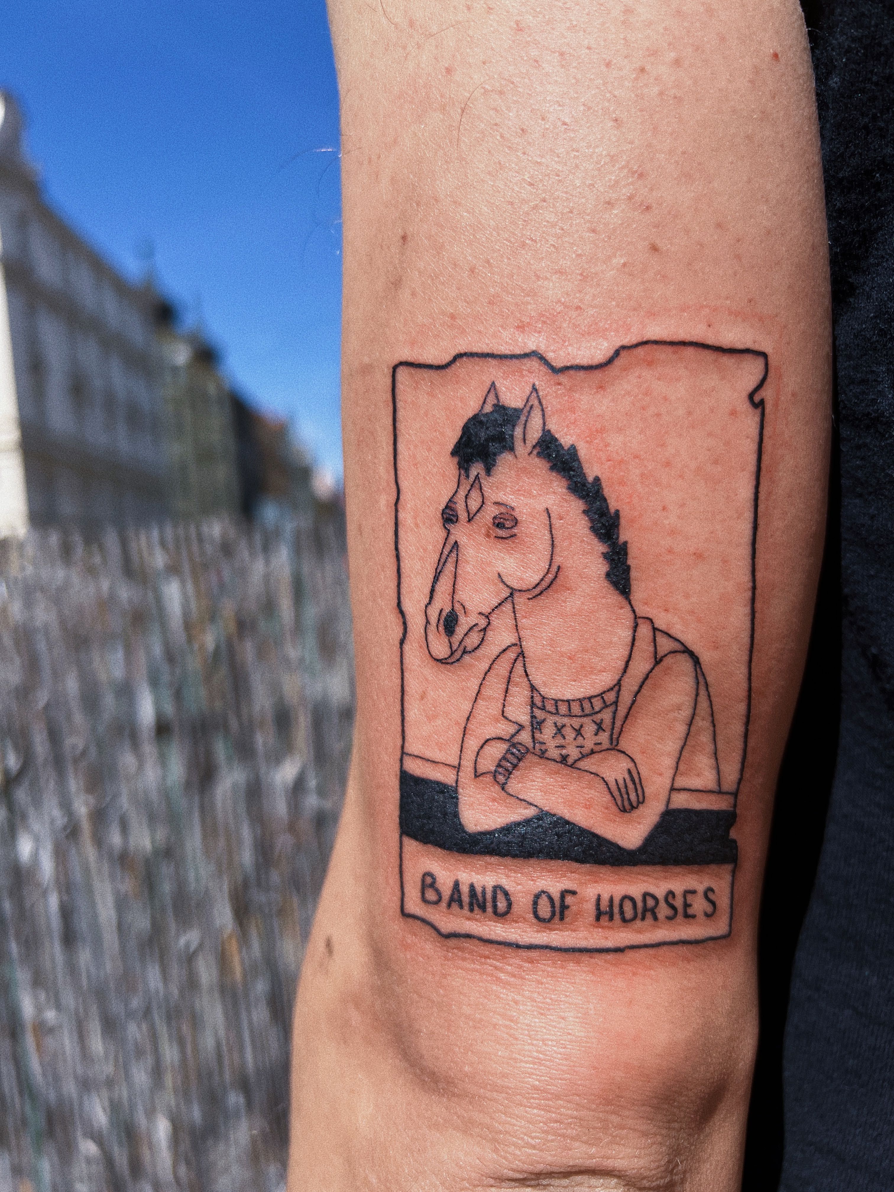 My Bojack Horseman thigh tattoo - Imgur
