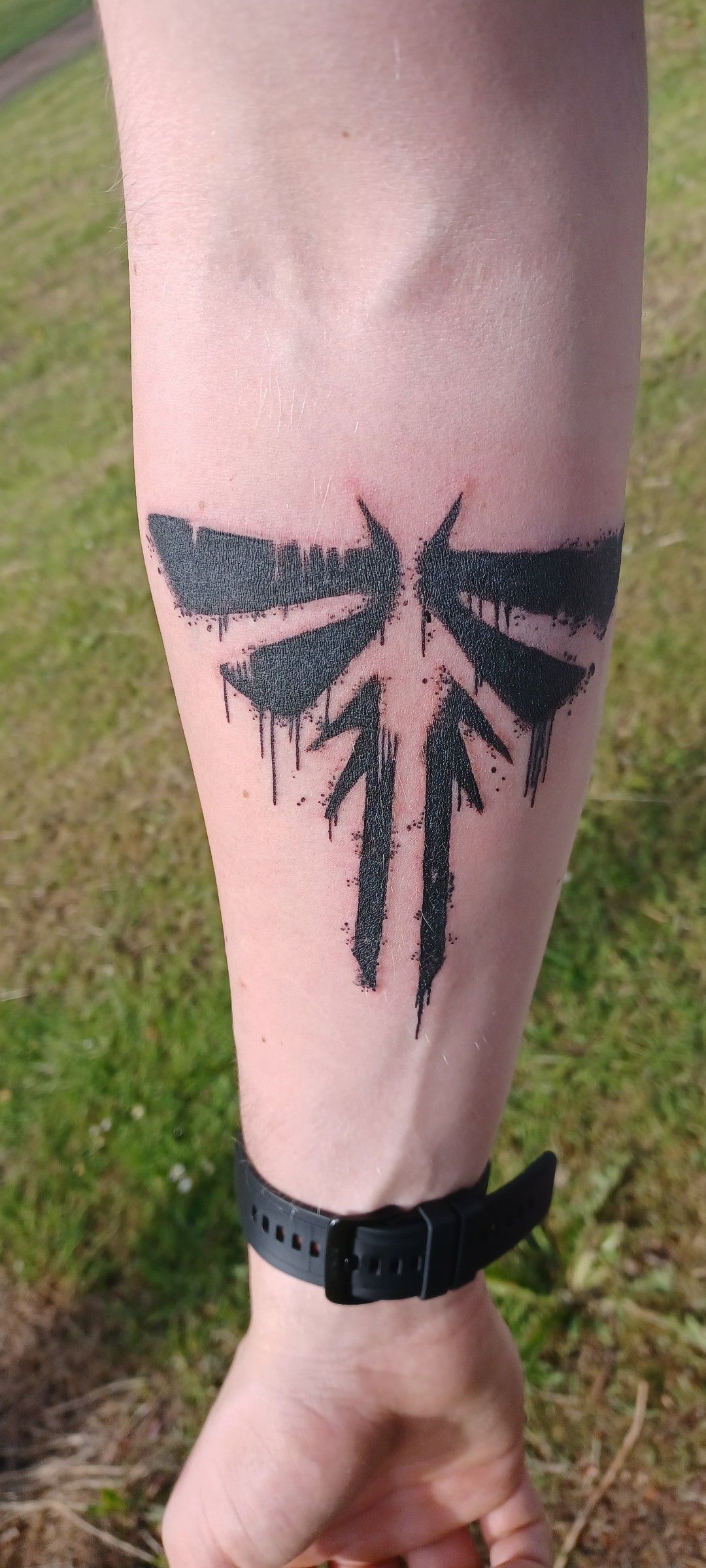 My TLOU2 tattoo! (I also have a Firefly one but you know what that
