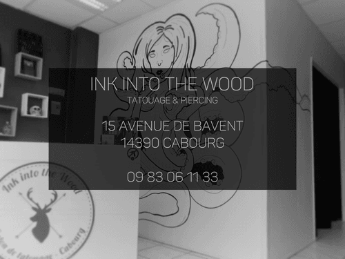 ink into the wood
