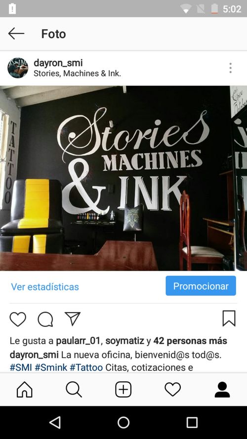 Stories, Machines & INK.