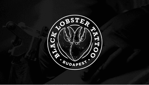 Black Lobster Tattoo