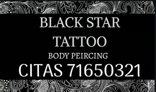 BLACK STAR Tattoo