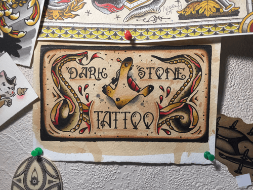 DARK STONE custom tattoo shop