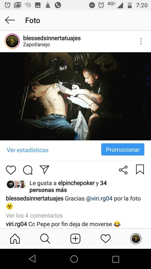 Blessed Sinner - Tatuajes